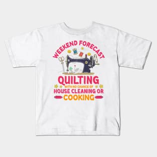 sewing is my therapy Kids T-Shirt